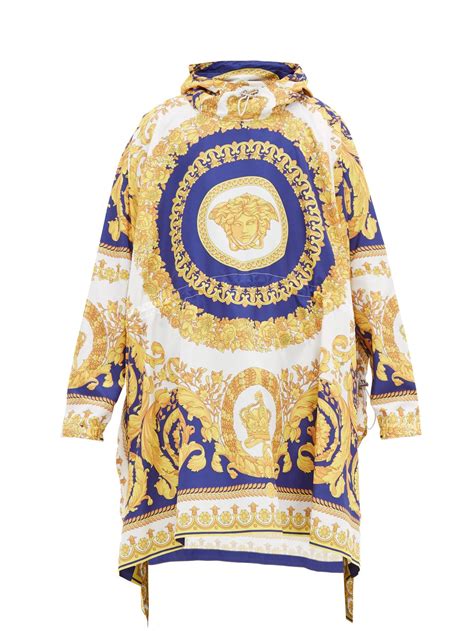 mens versace poncho|Versace sale.